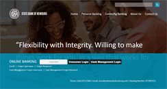 Desktop Screenshot of newburgbank.com